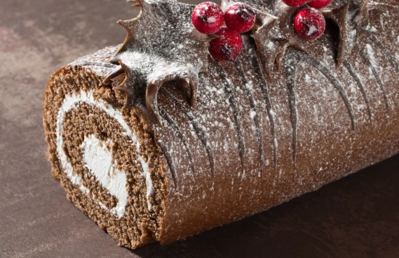 Why a Christmas log?