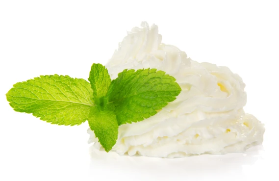 The real whipped cream is the "chantilly" cream