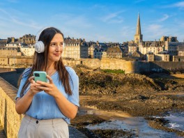 Audio guide : immersion sonore pour découvrir Saint Malo