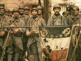 What is a "poilu" in France?