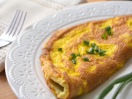 De omelet? Een goed gerechtje om van te genieten