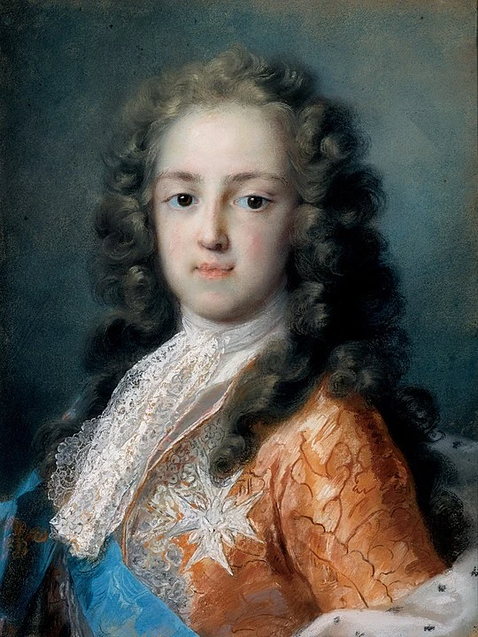 Louis XV à l'âge de 11 ans. 