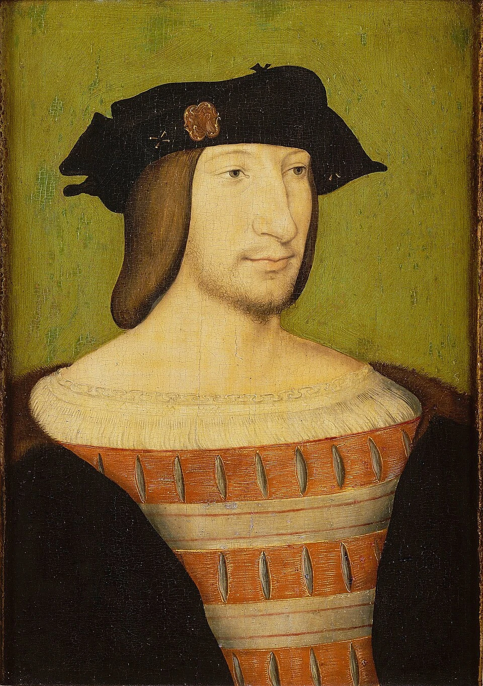Portrait de François Ier en 1515, jeune roi de France incarnant la Renaissance et le renouveau artistique du royaume.