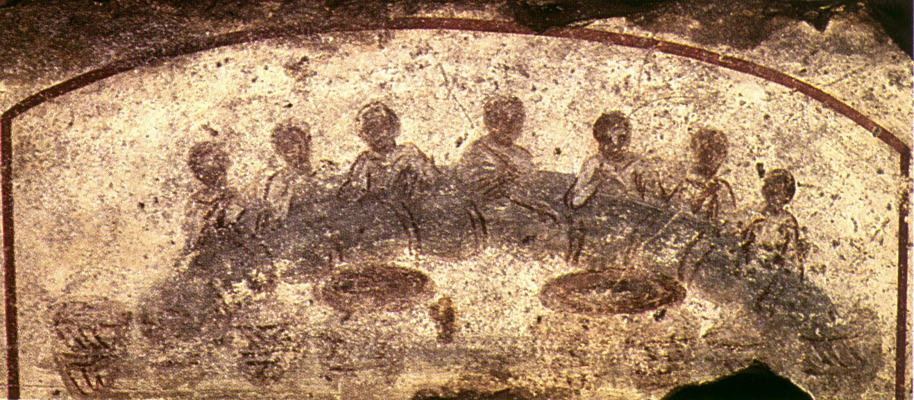 Des romains à table / Photo Wikipedia