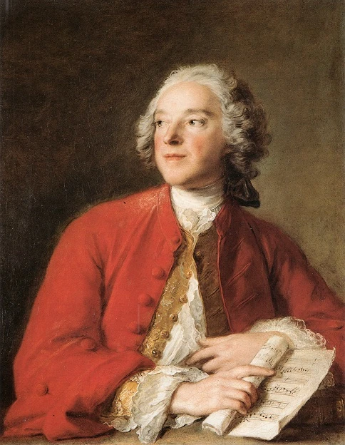Pierre Augustin de BEAUMARCHAIS par Jean-Marc Nattier (XVIIIe siècle). Image choisie par monsieurdefrance.com  :  Public domain, via Wikimedia Commons