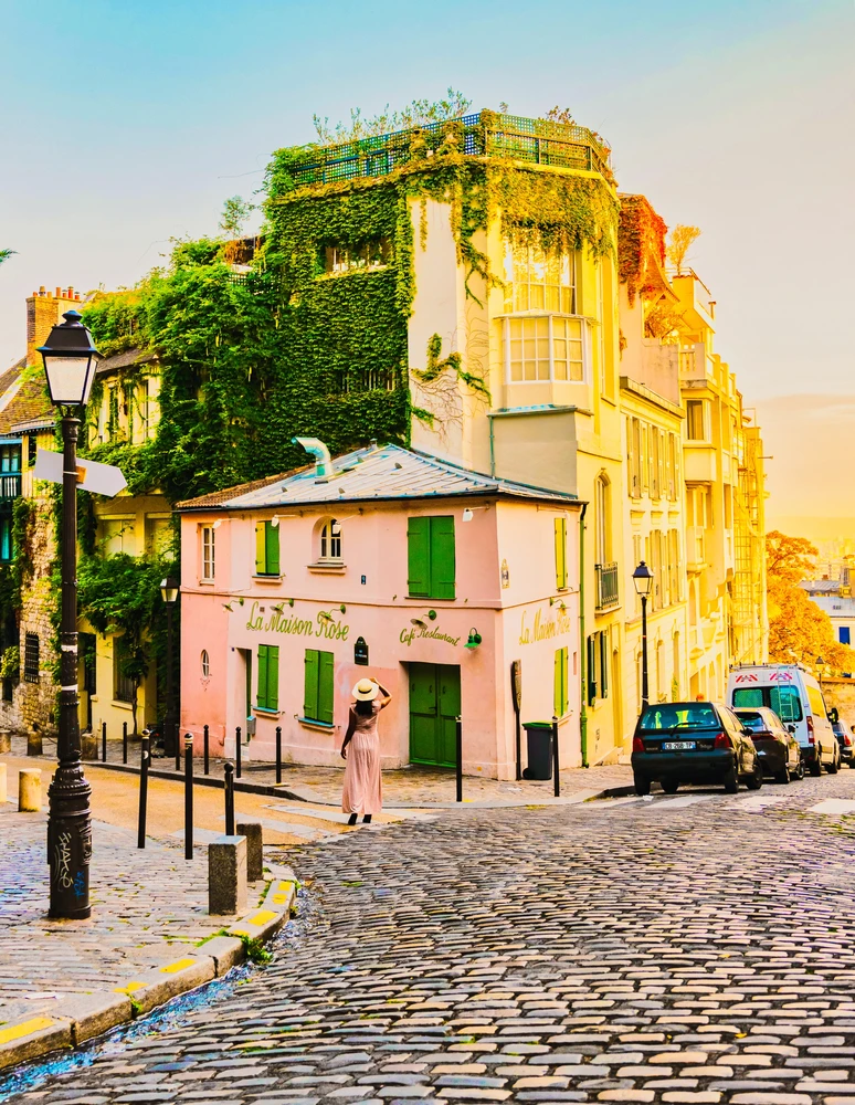 La maison rose à Montmartre