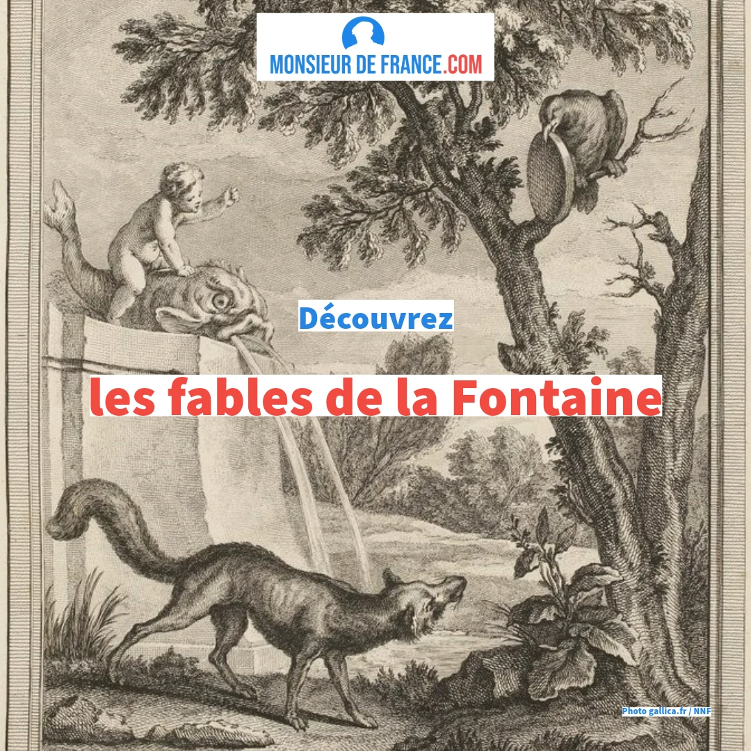 illustration : via gallica.fr / BNF Fables de la fontaine. 