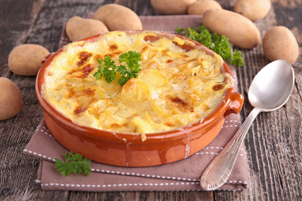 A gratin dauphinois / Photo chosen by monsieurdefrance.com: StudioM via depositphotos. 