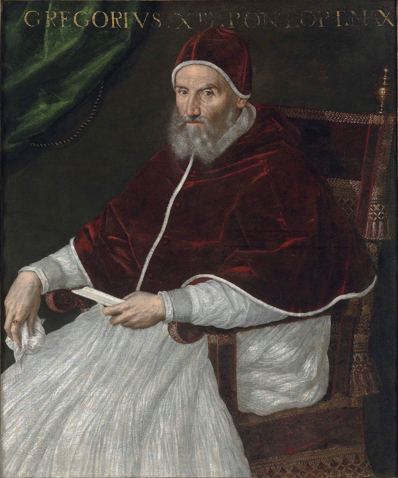 Grégoire XIII (1502-1572)  image wikipedia par Lavinia Fontana v