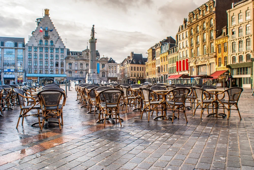Der Grand-Place ist eines der Juwelen von Lille / Foto ausgewählt von monsieurdefrance.com: von Dziorek Rafal/Shutterstock.com