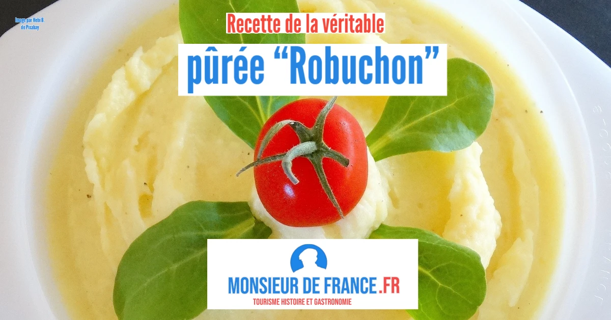 La recette de purée "robuchon" sur monsieurdefrance.com