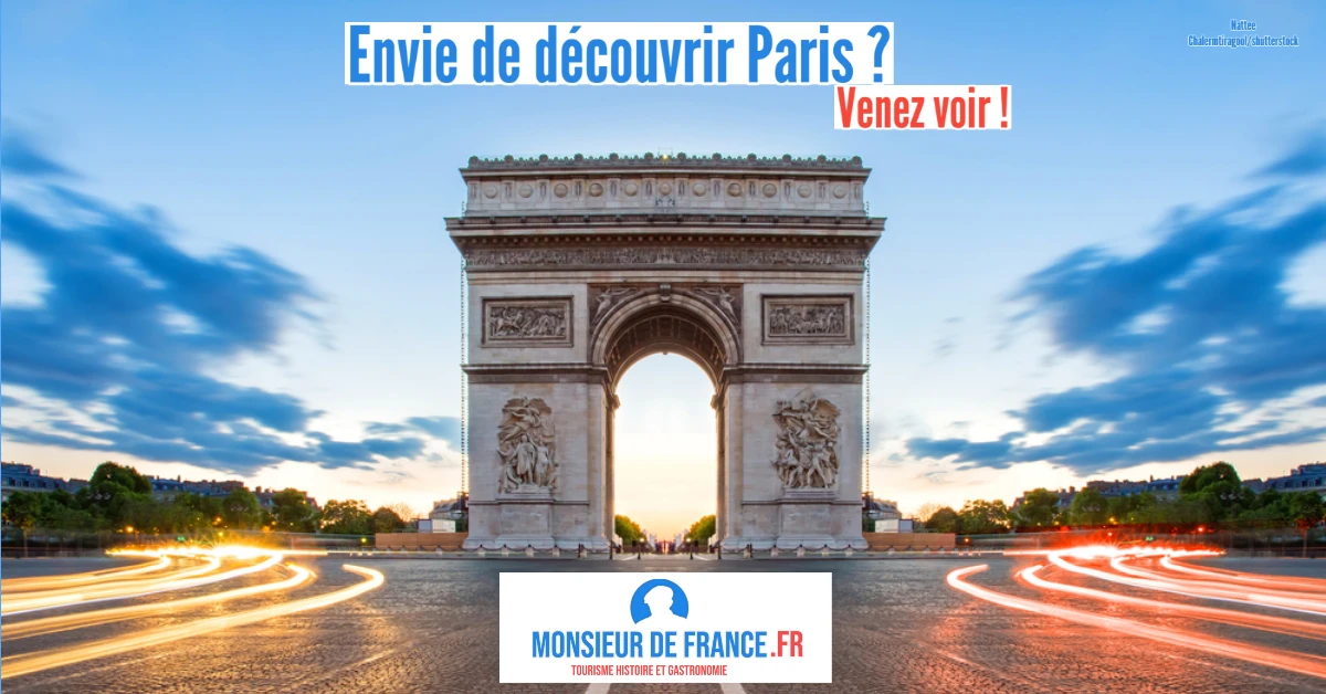 Envie de découvrir Paris ? cliquez ici !
