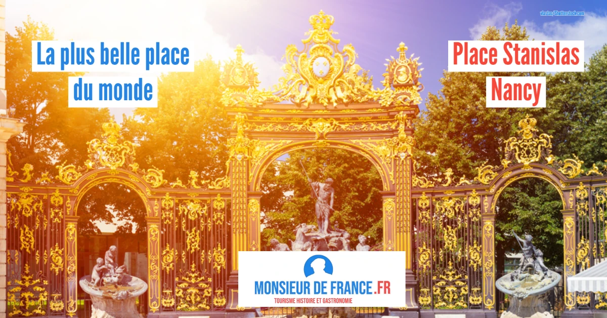 Par ici la découverte de la Plus belle place du monde à Nancy avec Monsieurdefrance.fr