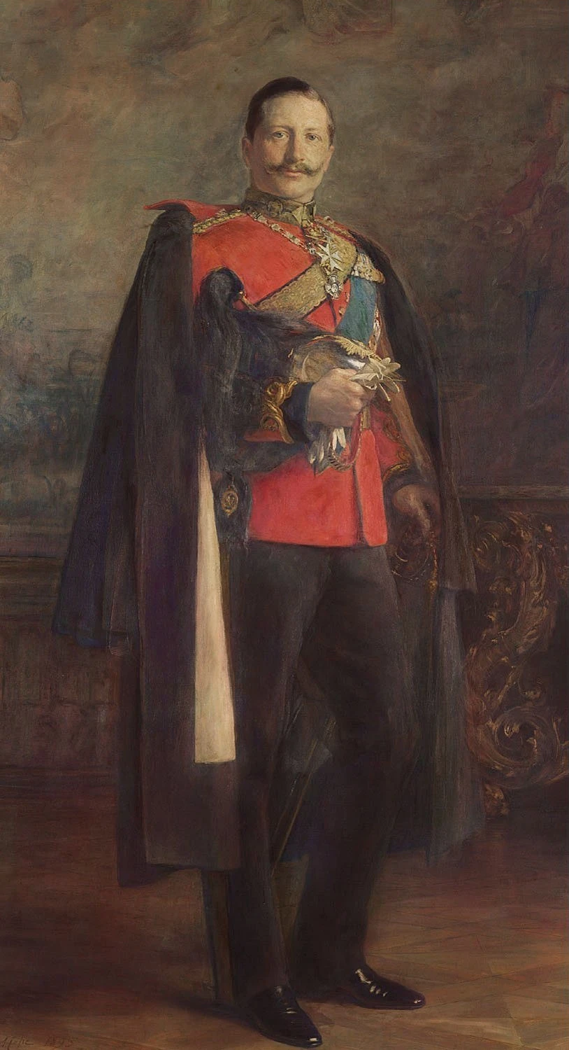 Illustration choisie par monsieurdefrance.com L'empereur Guillaume II en 1885 par Arthur Stockdale Cope. Lempereur a beaucoup aimé Metz qu'il a voulu embellir. 