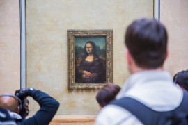 On a volé la Joconde le tableau mondialement célèbre