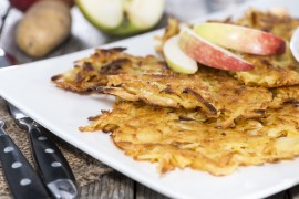 einfach zu machen und lecker: Kartoffelraspeln