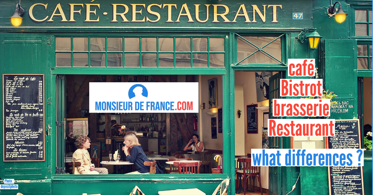 Bistro, café, restaurant... What is the difference