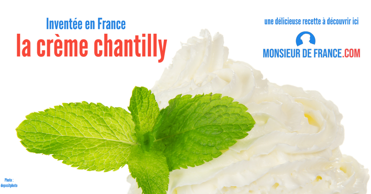 Bien plus qu'une simple crème fouettée la chantilly