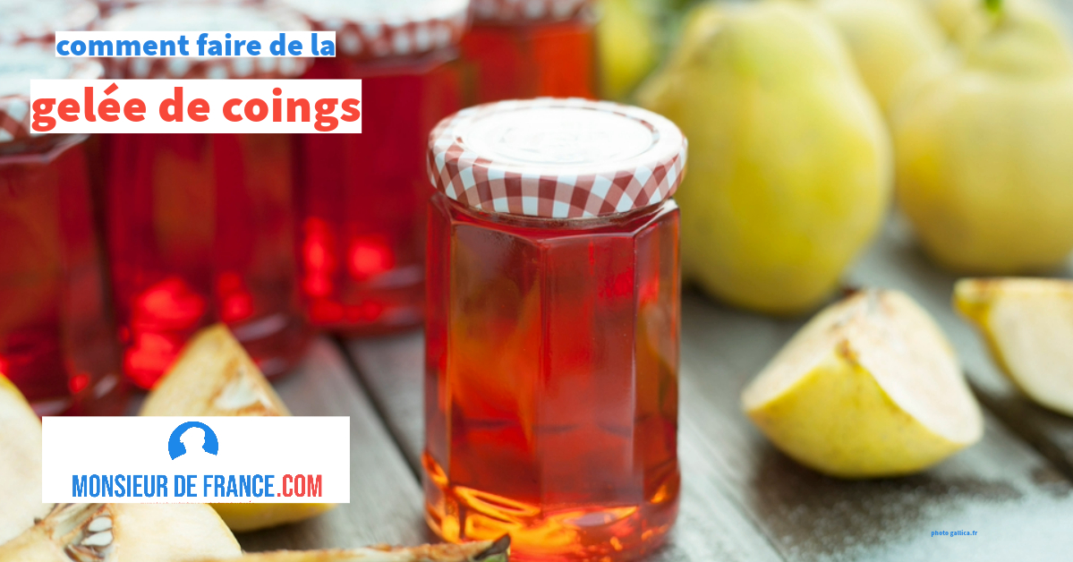 Recette Gelée De Coings Avec Sucre Gélifiant Comment faire de la gelée de coings